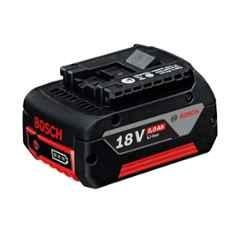 Bosch GBA 18V 5.0Ah Li-ion Red & Black Battery for Cordless Drill, 1600A001Z9