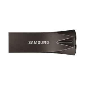 Samsung BAR Plus 128GB USB 3.2 400Mbps Titanium Grey Flash Drive, MUF-128BE4/APC