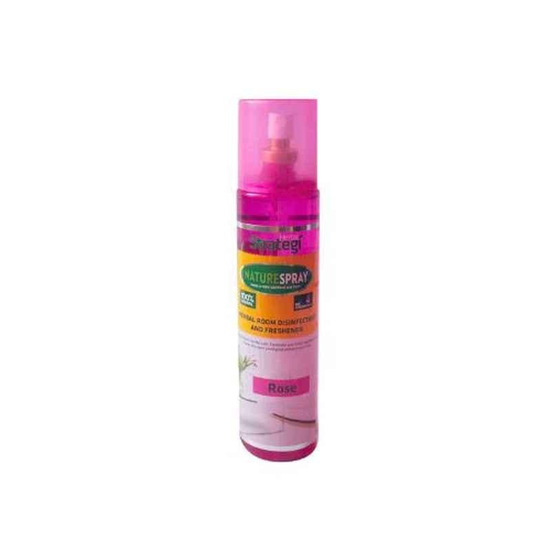 Herbal Strategi Nature Spray 250ml Rose Herbal Room Disinfectant & Freshener