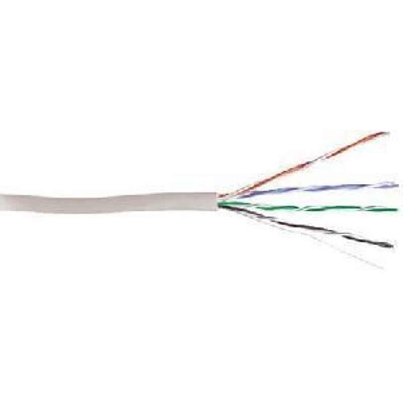 RS Pro Grey Twisted Pair U/UTP Cat5e Ethernet Cable