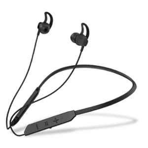 TecSox Tecband Vibe 200mAh Black Wireless Neckband with Mic & 36hr Play Time