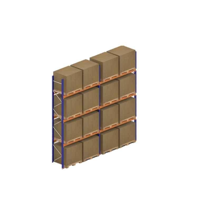 Godrej 5x2.7x0.8m 3 Layer Industrial Storage Rack, Load Capacity: 12000 Kg