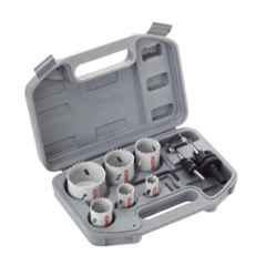 Bosch 9 Pieces HSS Bi-Metal Holesaw Set, 2608580862