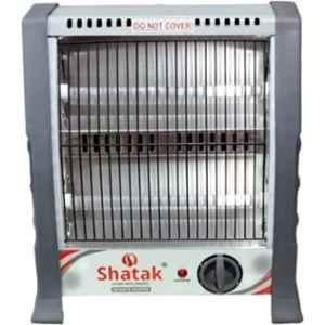 Shatak Blaze 800W Black & Grey Quartz Room Heater with 2 Heating Mode (Pack of 4)