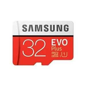 Samsung Evo Plus 32GB Class 10 95Mbps Memory Card with Adapter, MCARD00113