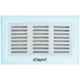 Capri 4x6 inch White Kitchen Ventilator Jali, MS-1718