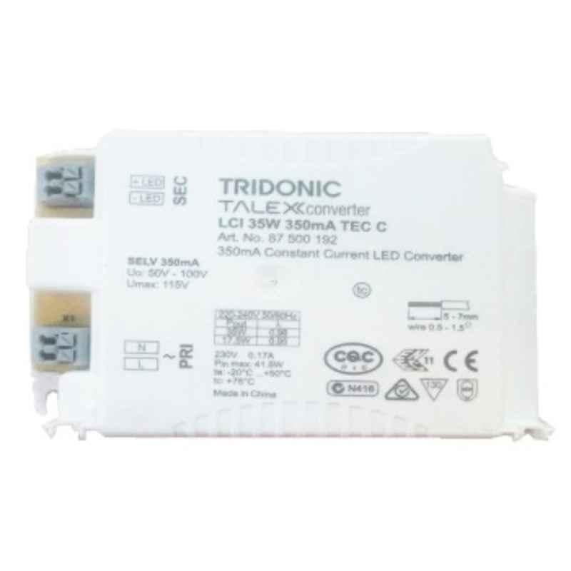 Tridonic LCI35W350 TEC C Indoor Constant Current LED Driver, T151-350/35