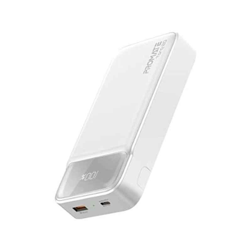 Promate TORQ-20 20000mAh 20W White Super-Slim Power Bank