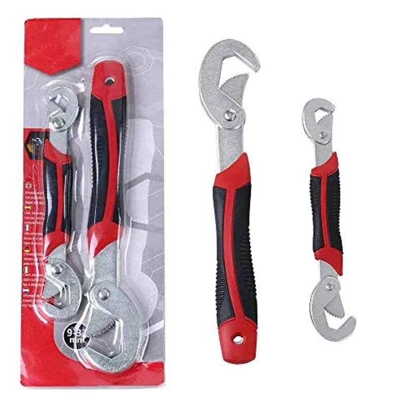 Multi-Function Universal Quick Snap N Grip Adjustable Wrench Spanner Set (2 PCS )