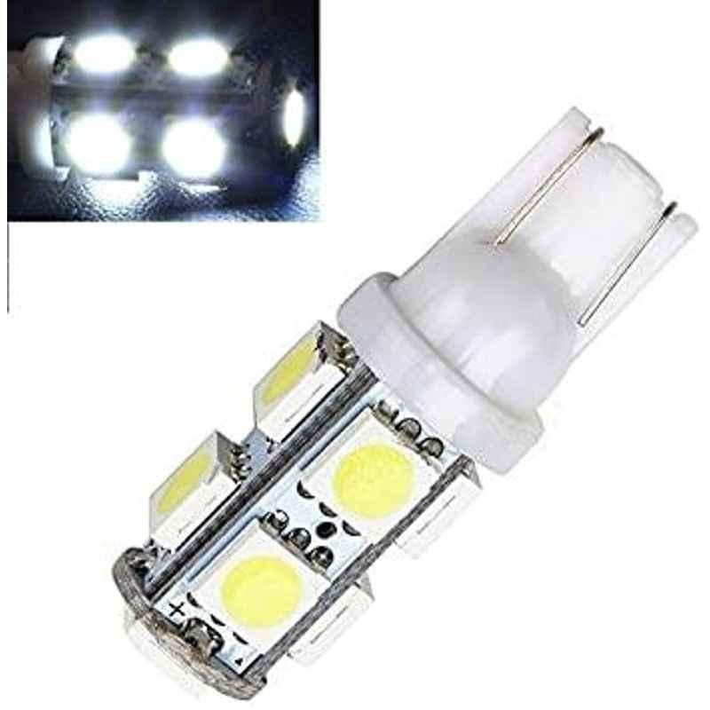 AOW 9 SMD (WHITE) LED Parking Bulb Pilot Light/License Plate car Lights For Hyundai Avante (PAIR / 12V)