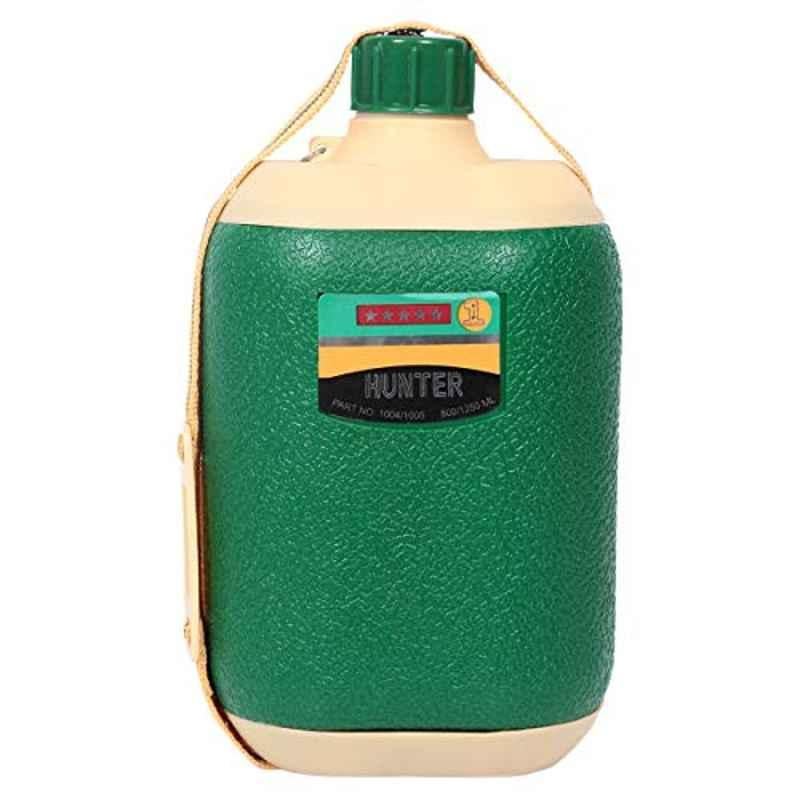 Hunter 800ml Plastic Green Water Bottle, 60143
