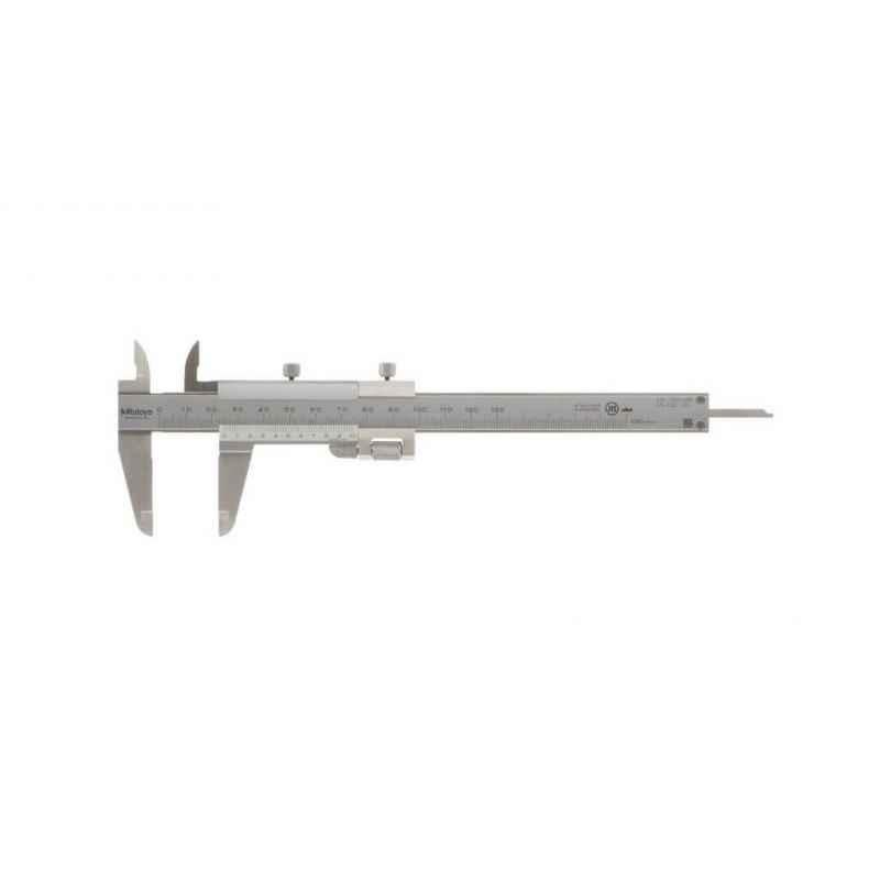 Mitutoyo 532-120 Vernier Caliper with Fine Adjustment, Range: 0-180mm