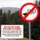 Ladwa 600mm Round White & Red Aluminium Bullock Carts Prohibited Mandatory Retro Reflective Road Signage, LSI-MCSB-600mm-UTPM