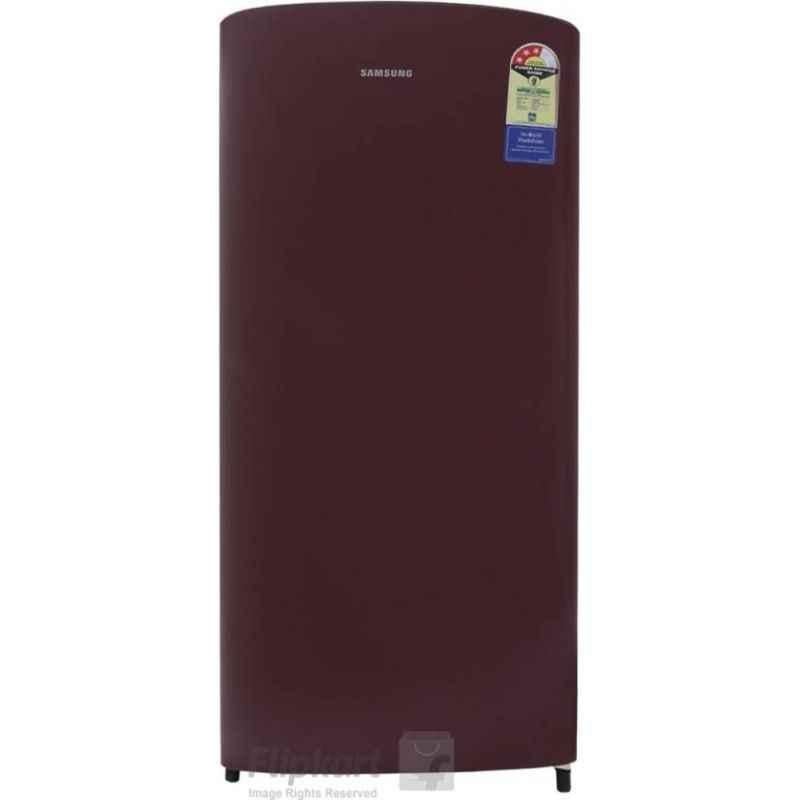 Samsung 192 Litre Scarlet Red Single Door Refrigerator, RR19H10C3RH (2017)