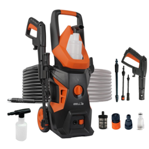 iBELL Wind-55 1600W Black & Orange Car Pressure Washer