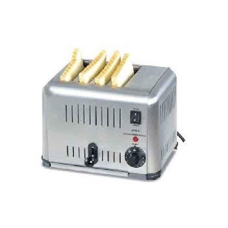 Taikong FO4 Stainless Steel White Bread toaster, Number of Slices: 4