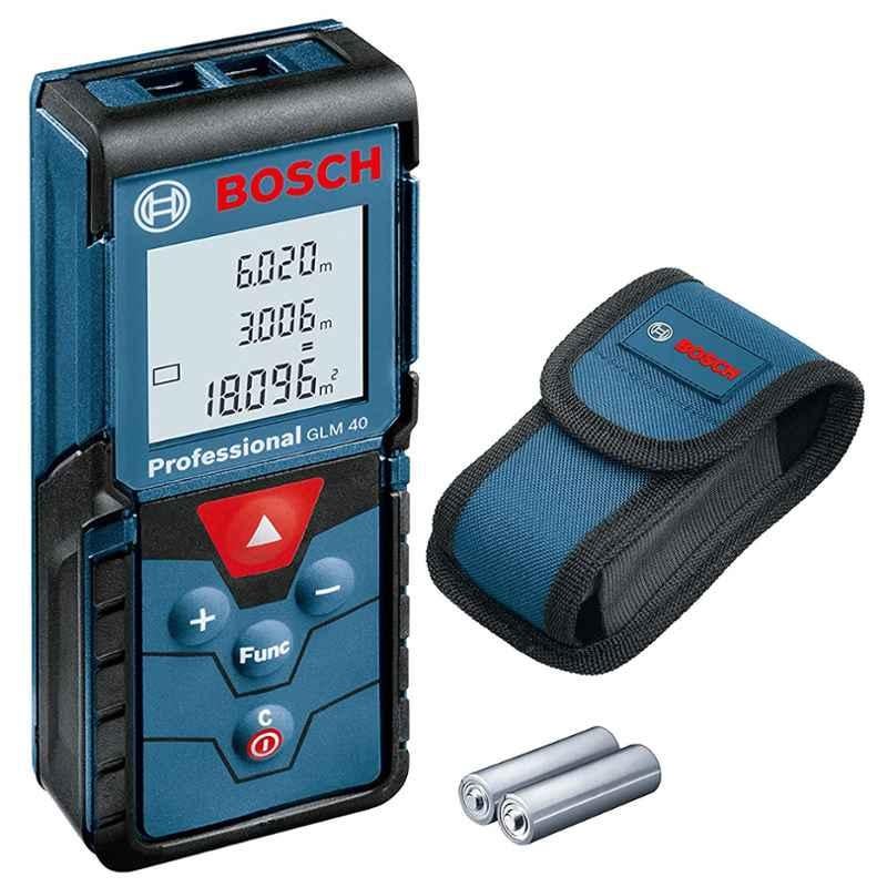Bosch 1.5V 40m Professional Laser Distance Measure, GLM-40
