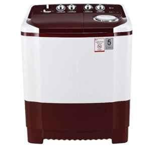 LG 7kg Burgundy Semi Automatic Top Load Washing Machine, P7010RRAZ