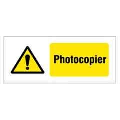 SUNSIGNS 600x300mm Vinyl & Sun Board Photocopier Signage, SN0228VNLM1HPIABS