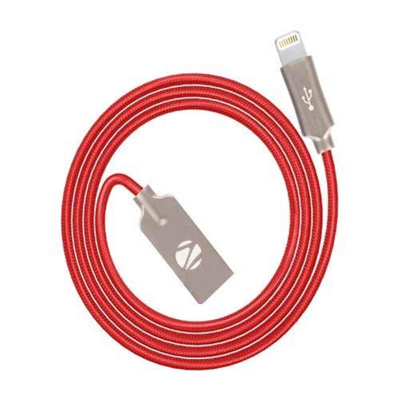 Zebronics 1.2m USB to Lightning Cable, ZEB-ULC120ZR