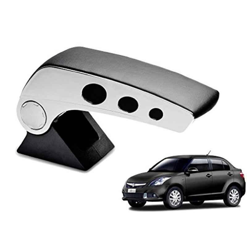 Kozdiko Black Chrome Finish Car Armrest for Maruti Dzire