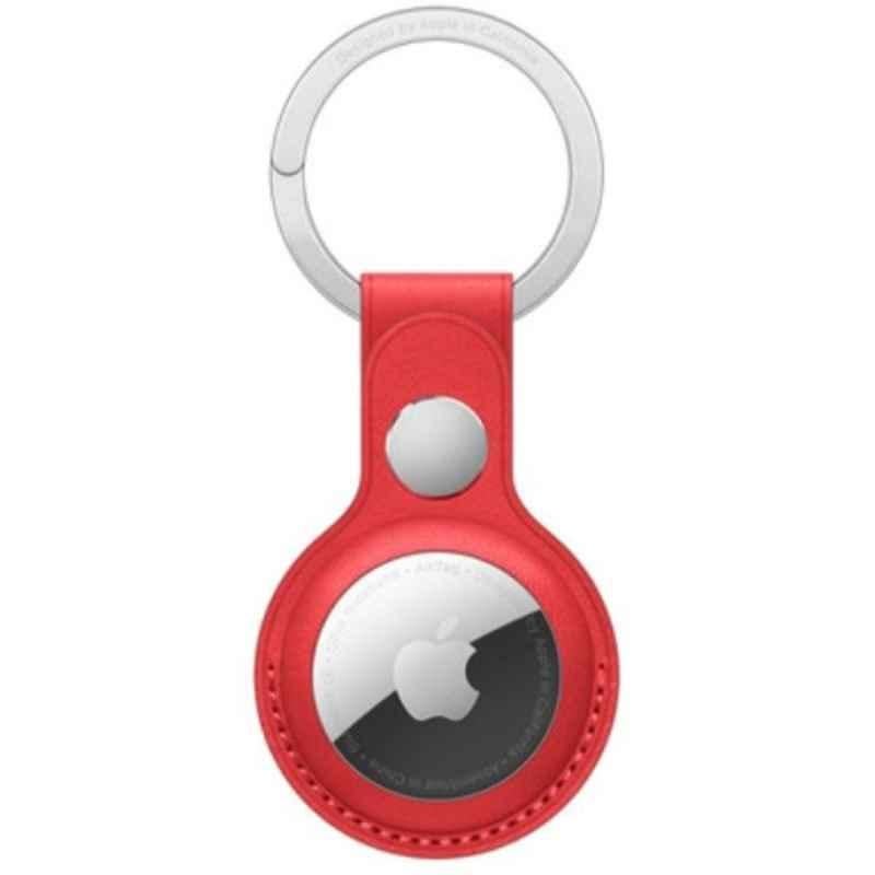 Apple MK103ZE/A AirTag Leather Red Key Ring