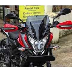 Generic J T Auto Universal Fibre Wind Sheld for KTM NS Hornet (2138911, Black)