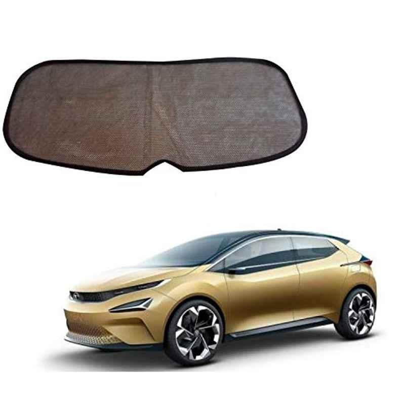Kozdiko Mesh Black Rear Window Sunshade Car Diggy Curtain for Tata 45X