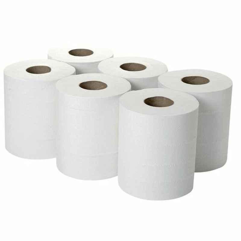Intercare 20cm 130m 2 Ply Auto Cut Tissue Roll (Pack of 6)