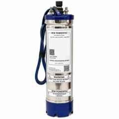 Jew Powerpac 3HP 2800rpm Single Phase Copper Water Filled Submersible Pump, POWER03-09