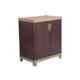 Supreme Rhythm Dark Beige & Globus Brown Half Size Storage Cupboard