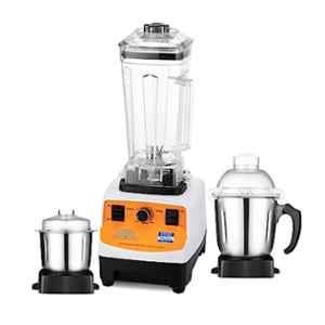 Kent 1200W Black Super Power Blender Mixer Grinder with 3 Jars, 116083