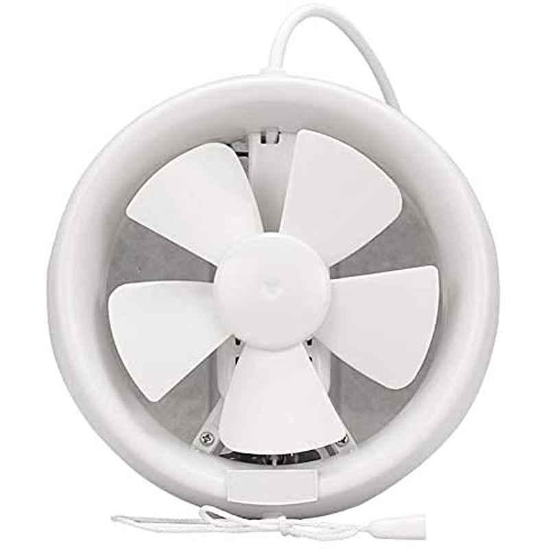 Abbasali 6 inch 15W 220V Round Glass Exhaust Fan