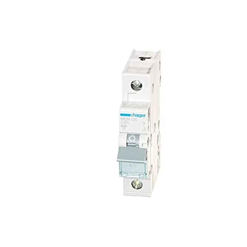 Hager 20A Circuit Breaker & Fuse Switch, MCN120