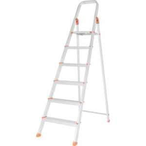 Eskai India 6 Step A-Type Aluminium Platform Ladder