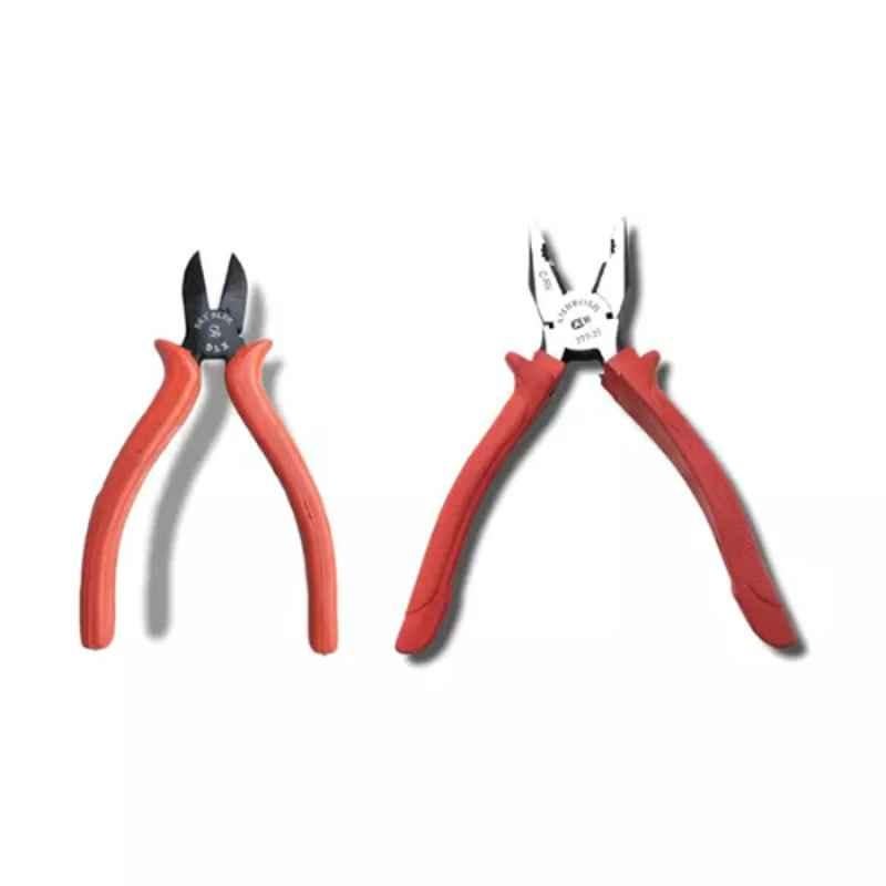 Sky Blue 2 Pcs 7.8 inch Lineman Plier Combo, SBE_PLIER_COMBOS_COMBO_640