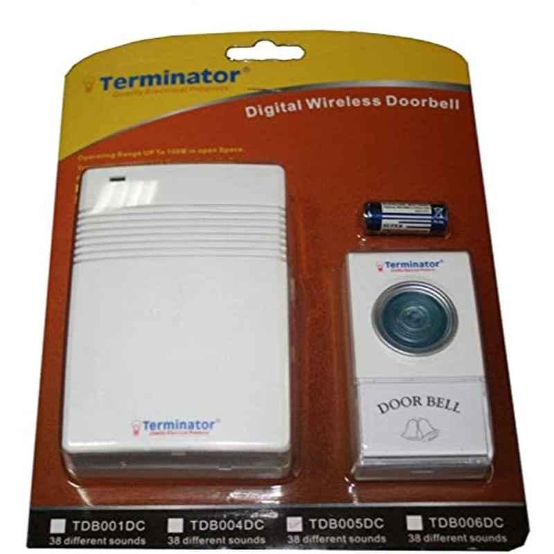 Terminator Digital Wireless Door Bell, TDB 005DC