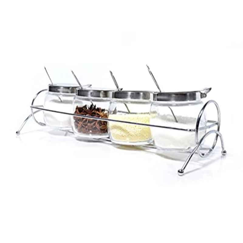 Rubik Plastic 4 in 1 Spice Jars Set