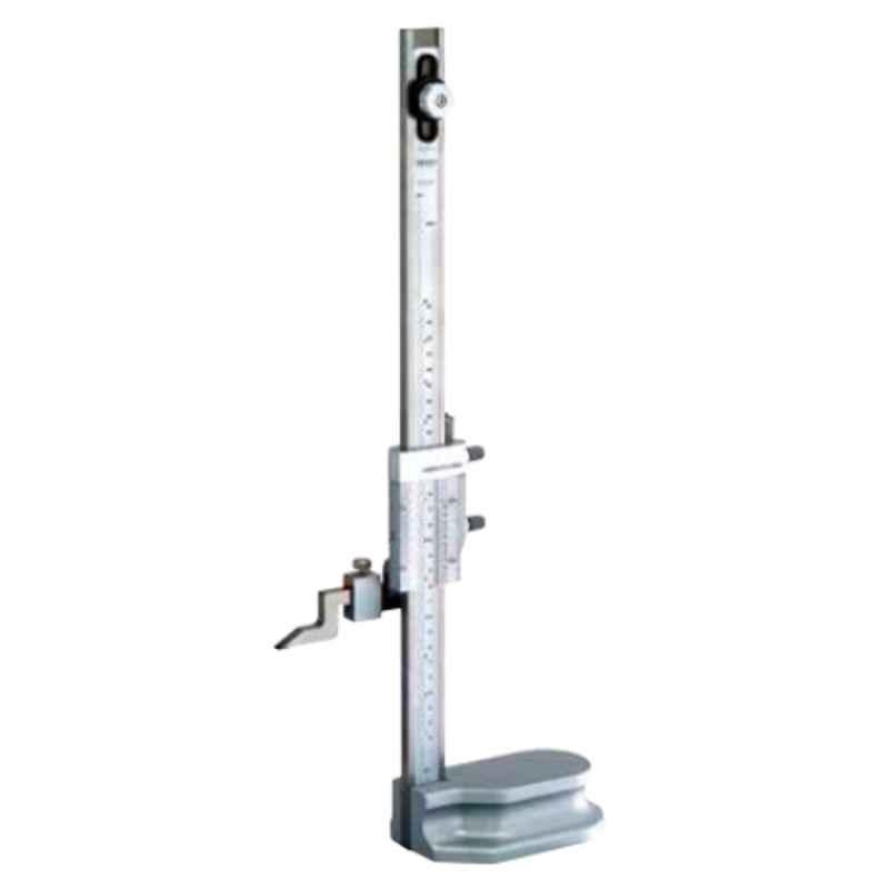 Mitutoyo 0-1000mm Inch/Metric Dual Scale Standard Vernier Height Gage with Adjustable Main Scale, 514-109