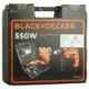 Black & Decker 550W Variable Speed Hammer Drill Kit, HD555KMPR