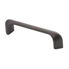 RAB 160mm Zinc Black Satin Matt Finish Drawer Pull Handle, N1102 (Pack of 4)