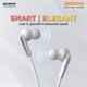 Gizmore GIZ ME344 White Type C In-Ear Wired Earphone with Mic