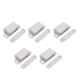 Nixnine Stainless Steel Magnetic Door Stopper, SS_REG_616_5PS (Pack of 5)