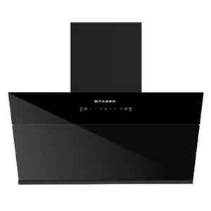 Faber Glory 1500m3/hr 90cm Black Heat Autoclean Wall Mounting Chimney, 330.0741.682