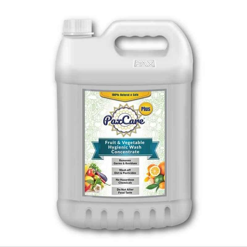 PaxCare Plus 5L Hygienic Fruit & Vegetable Liquid Wash Concentrate , C-906-01-179