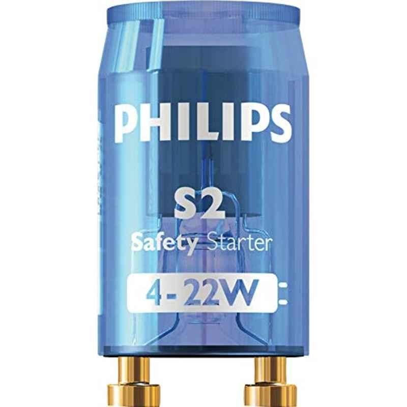 Philips 22W Fluorescent Tube Light Starter, S2 4-22 W (Pack of 25)