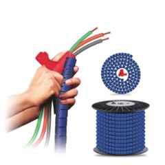 Noveau Safe-T-1ST 16mm 10m Virgin HDPE Blue Cable Zipper, NSFZ16BU0010