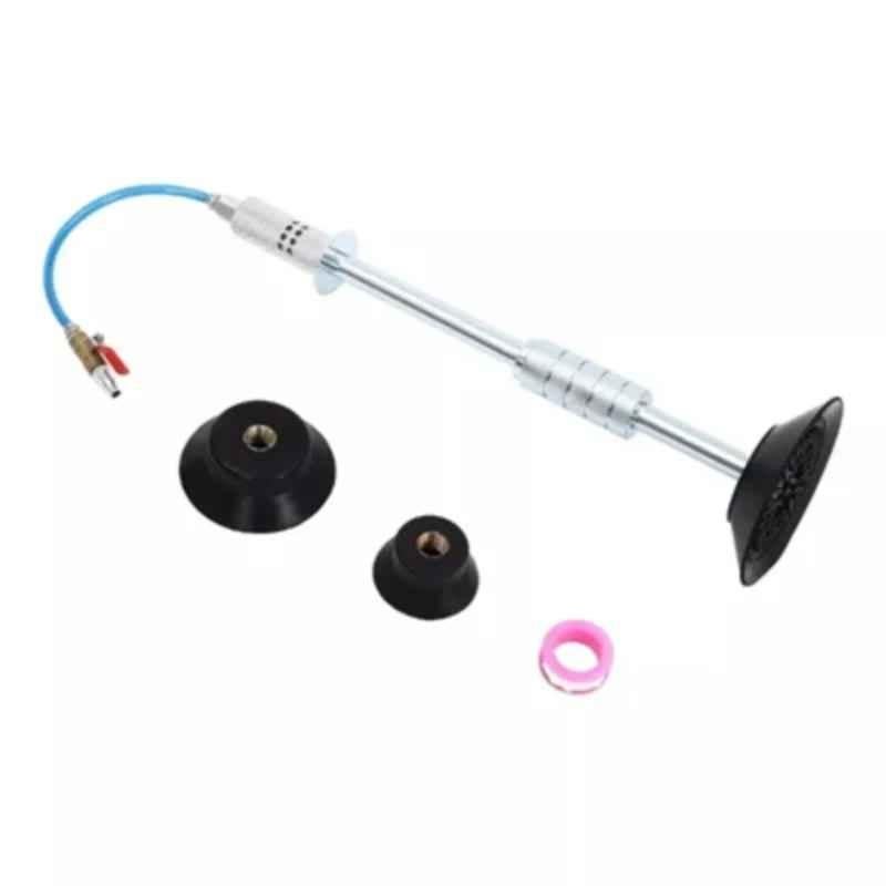 Hukums Galvanized Steel & Rubber Black & Silver Dent Puller Suction Cup Slide Hammer Kit