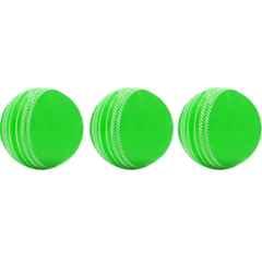 GLS Classic Wind Rubber Green Standard Cricket Ball (Pack of 3)