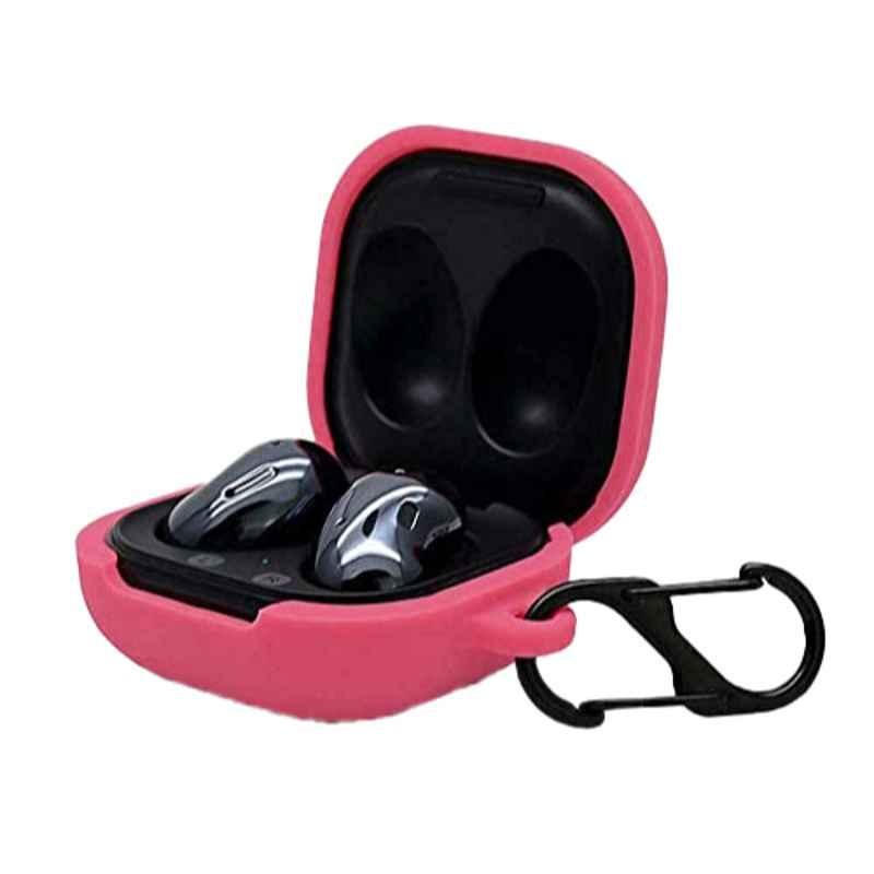 Rubik Silicone Pink Buds Pro Case for Samsung Galaxy